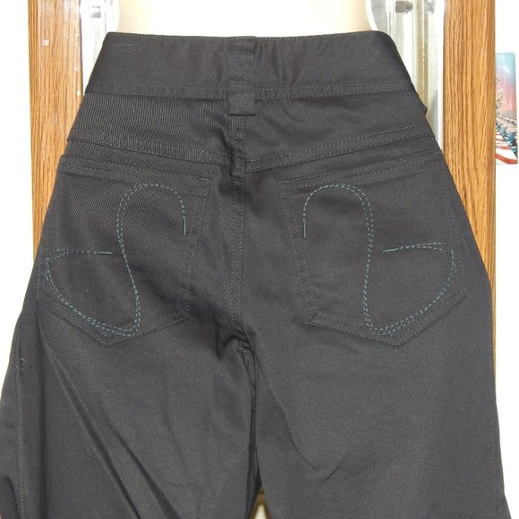NWT $195 STEPHANIE SCHAICH Black Pants XS 2 - Picture 3 of 3